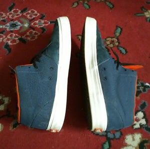 VANS blue&orange chukkas